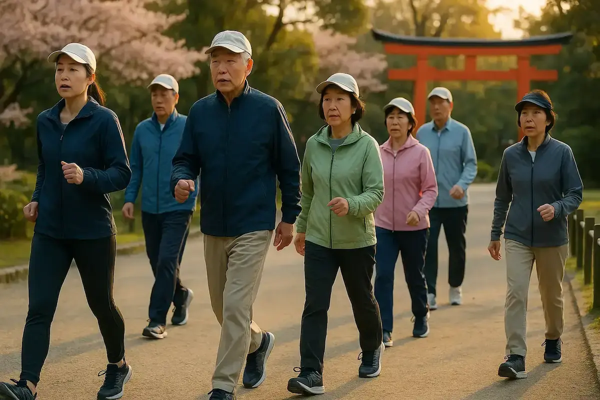 Marche Japonaise : L’alternative facile aux 10 000 pas quotidiens